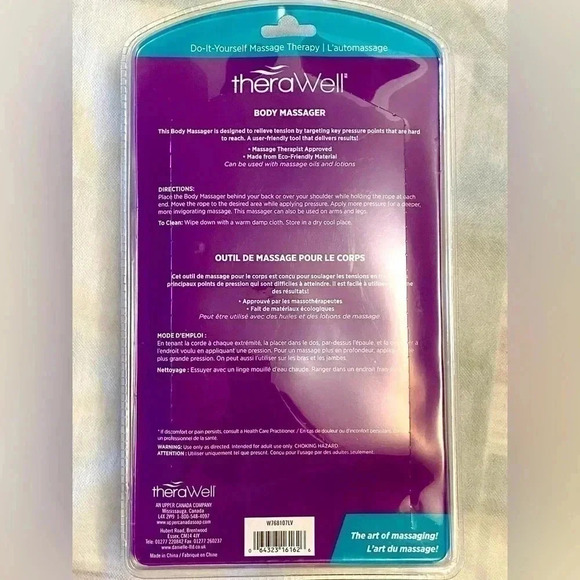 Body massager.  New. Sealed - Picture 3 of 3